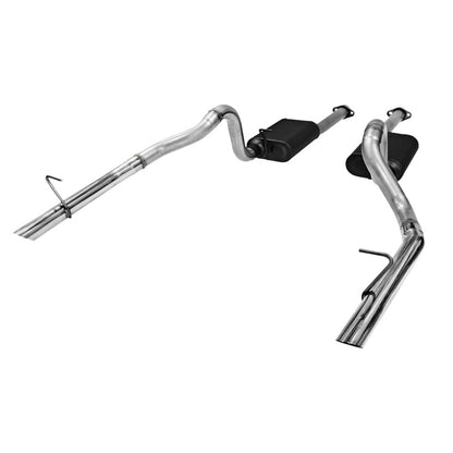 Flowmaster 87-93 Mustang 5.0L LX & 86 GT American Thunder Cat-Back Exhaust System-Catback-Flowmaster