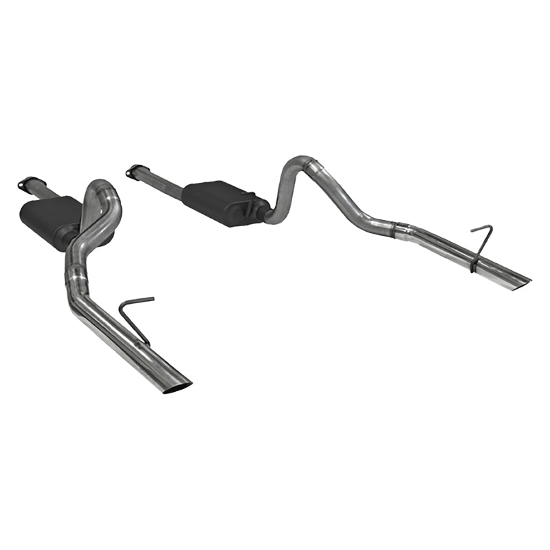 Flowmaster 87-93 Mustang 5.0L LX /86 GT American Thunder SS Cat-Back Exhaust System-Catback-Flowmaster