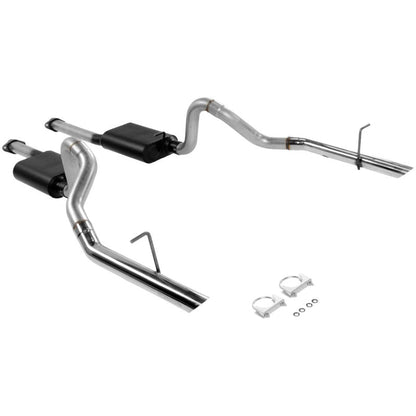 Flowmaster 94-97 Mustang 5.0L/4.6L American Thunder Cat-Back Exhaust System-Catback-Flowmaster