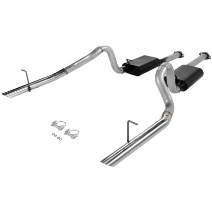 Flowmaster 94-97 Mustang 5.0L/4.6L American Thunder Cat-Back Exhaust System-Catback-Flowmaster