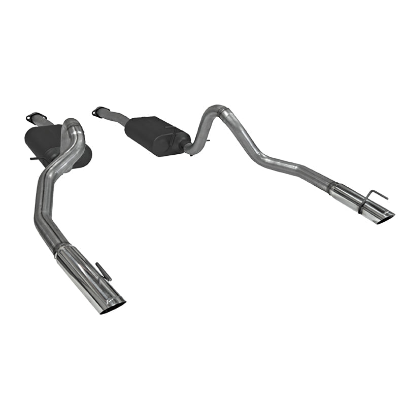 Flowmaster 99-04 Mustang GT 4.6L American Thunder SS Cat-Back Exhaust System-Catback-Flowmaster