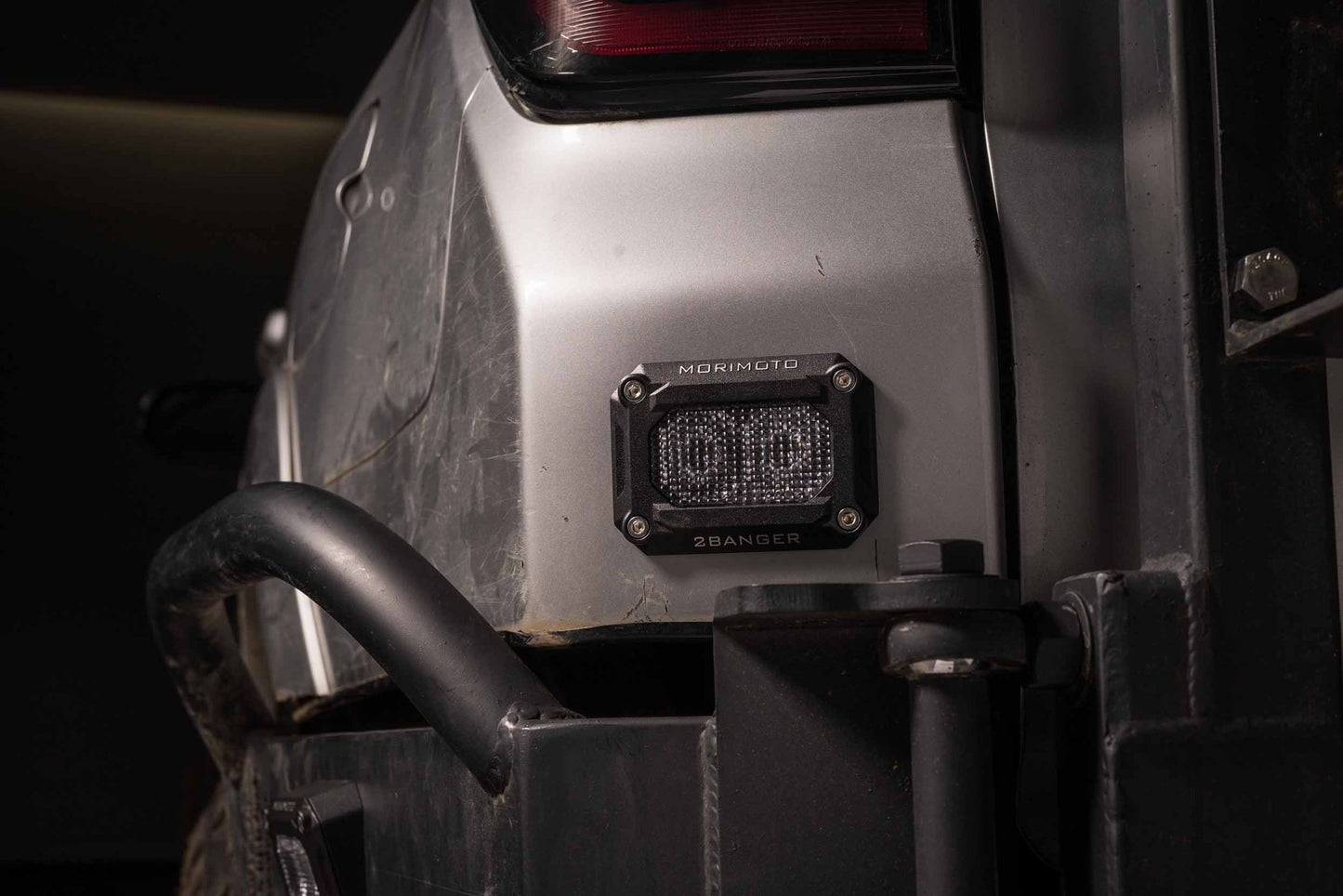 Flush or Angled Mounting Kit: Morimoto 2Banger - Brackets - Morimoto