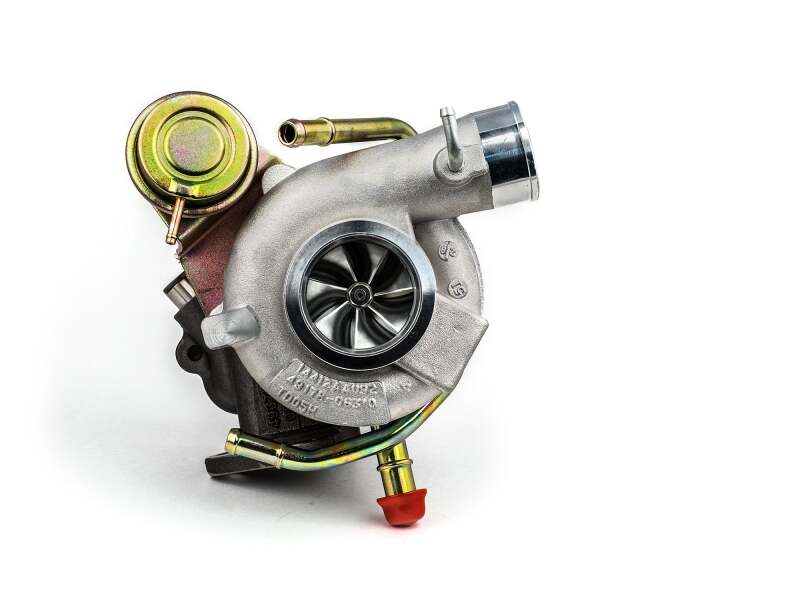Forced Performance Subaru STi/WRX Blue Turbocharger 58mm CH8 CM Turbine Hsg Internal WG w/Oil Line-Turbochargers-Forced Performance