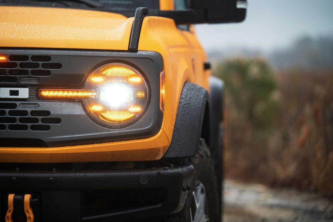 Ford Bronco 21+: Morimoto XB LED Headlights (Amber DRL) - Headlights - Morimoto XB LED Headlights
