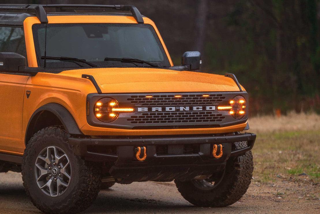 Ford Bronco 21+: Morimoto XB LED Headlights (Amber DRL) - Headlights - Morimoto XB LED Headlights