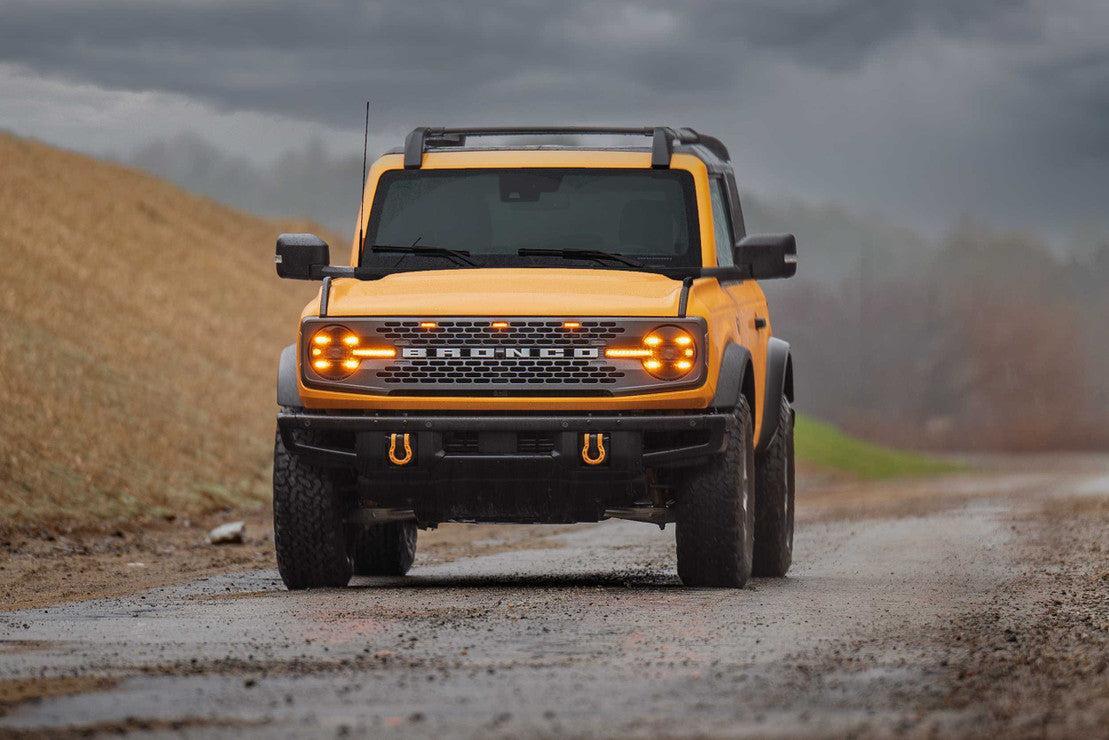 Ford Bronco 21+: Morimoto XB LED Headlights (Amber DRL) - Headlights - Morimoto XB LED Headlights