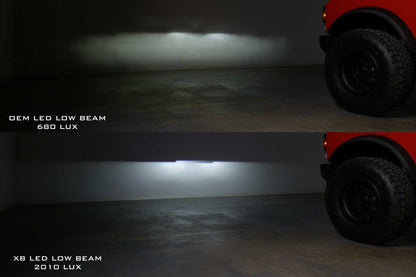 Ford Bronco (21+): Morimoto XRGB LED Headlights (RGB DRL) - Headlights - Morimoto XB LED Headlights
