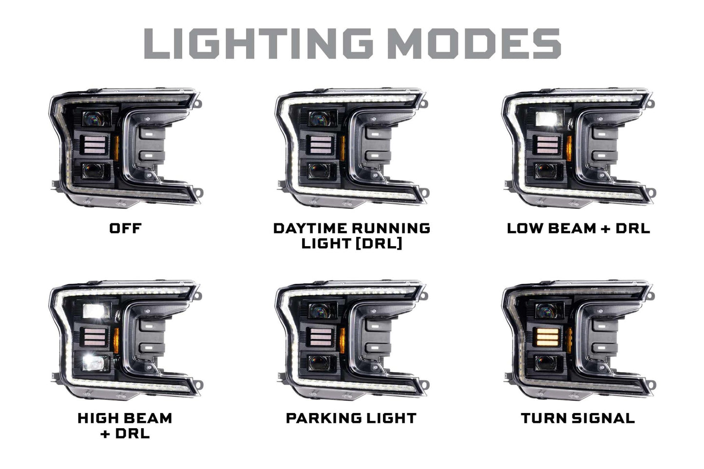 Ford F - 150 (18 - 20): Morimoto XB Hybrid LED Headlights - Headlights - Morimoto XB LED Headlights