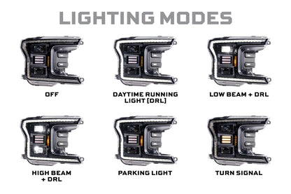 Ford F - 150 (18 - 20): Morimoto XB Hybrid LED Headlights - Headlights - Morimoto XB LED Headlights