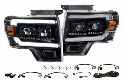 Ford F - 150/ Raptor (09 - 14): Morimoto XB Evo Hybrid Headlights - Headlights - Morimoto XB LED Headlights
