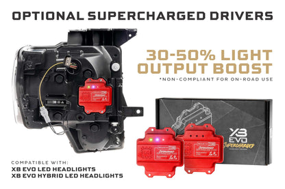 Ford F - 150/ Raptor (09 - 14): Morimoto XB Evo Hybrid Headlights - Headlights - Morimoto XB LED Headlights