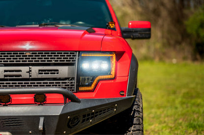 Ford F150 (09-14): Morimoto XB LED Headlights (Amber DRL)