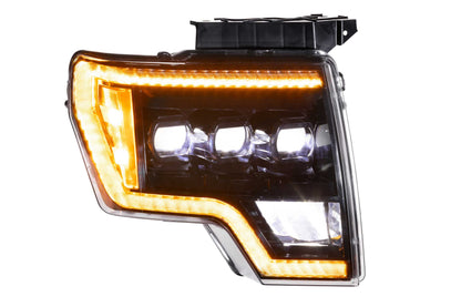 Ford F150 (09-14): Morimoto XB LED Headlights (Amber DRL)