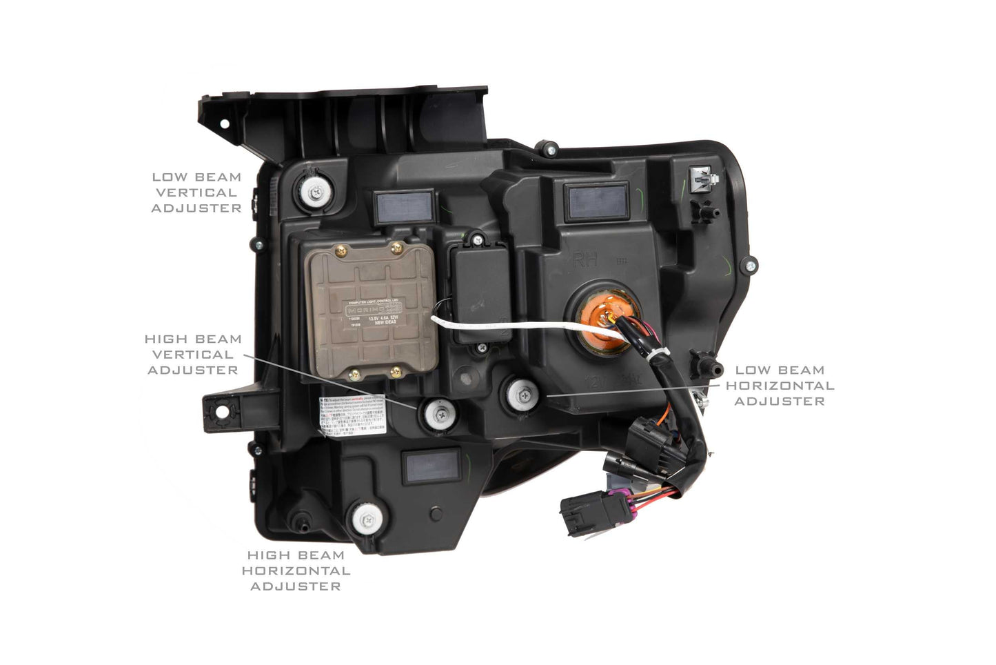 Ford F150 (09-14): Morimoto XB LED Headlights (White DRL)