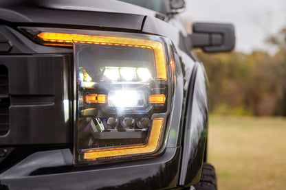 Ford F150 (2021+): Morimoto XB LED Headlights/ Amber DRL - Headlights - Morimoto XB LED Headlights