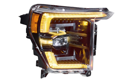 Ford F150 (2021+): Morimoto XB LED Headlights/ Amber DRL - Headlights - Morimoto XB LED Headlights