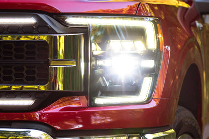 Ford F150 (2021+): Morimoto XB LED Headlights/ White DRL - Headlights - Morimoto XB LED Headlights