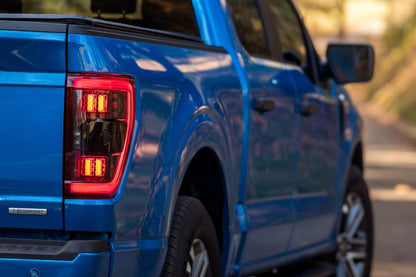 Ford F150 (2021+) (Pair / BLIS / Red): Morimoto XB LED Tails - Tail Lights - Morimoto XB LED Tails