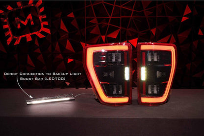 Ford F150 (2021+) (Pair / BLIS / Smoked): Morimoto XB LED Tails - Tail Lights - Morimoto XB LED Tails