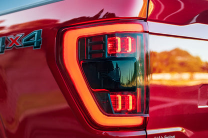 Ford F150 (2021+) (Pair / BLIS / Smoked): Morimoto XB LED Tails - Tail Lights - Morimoto XB LED Tails