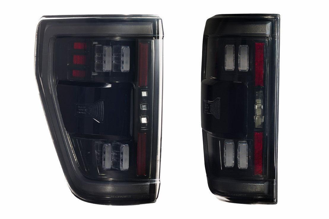 Ford F150 (2021+) (Pair / BLIS / Smoked): Morimoto XB LED Tails - Tail Lights - Morimoto XB LED Tails