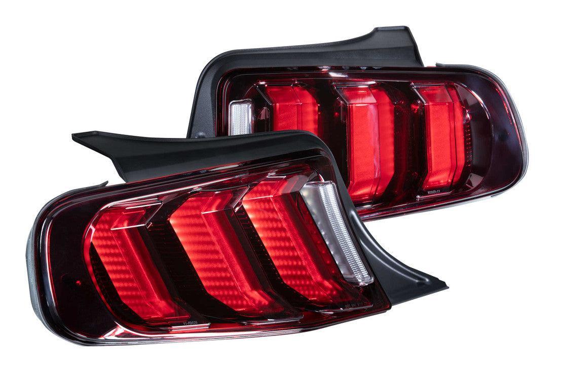 Ford Mustang (10 - 12) (Pair / Facelift / Red): Morimoto XB LED Tails - Tail Lights - Morimoto XB LED Tails