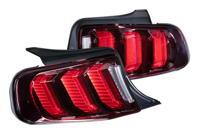 Ford Mustang (10 - 12) (Pair / Facelift / Red): Morimoto XB LED Tails - Tail Lights - Morimoto XB LED Tails