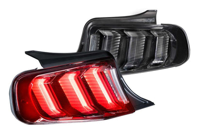 Ford Mustang (13 - 14) (Pair / Facelift / Red): Morimoto XB LED Tails - Tail Lights - Morimoto XB LED Tails