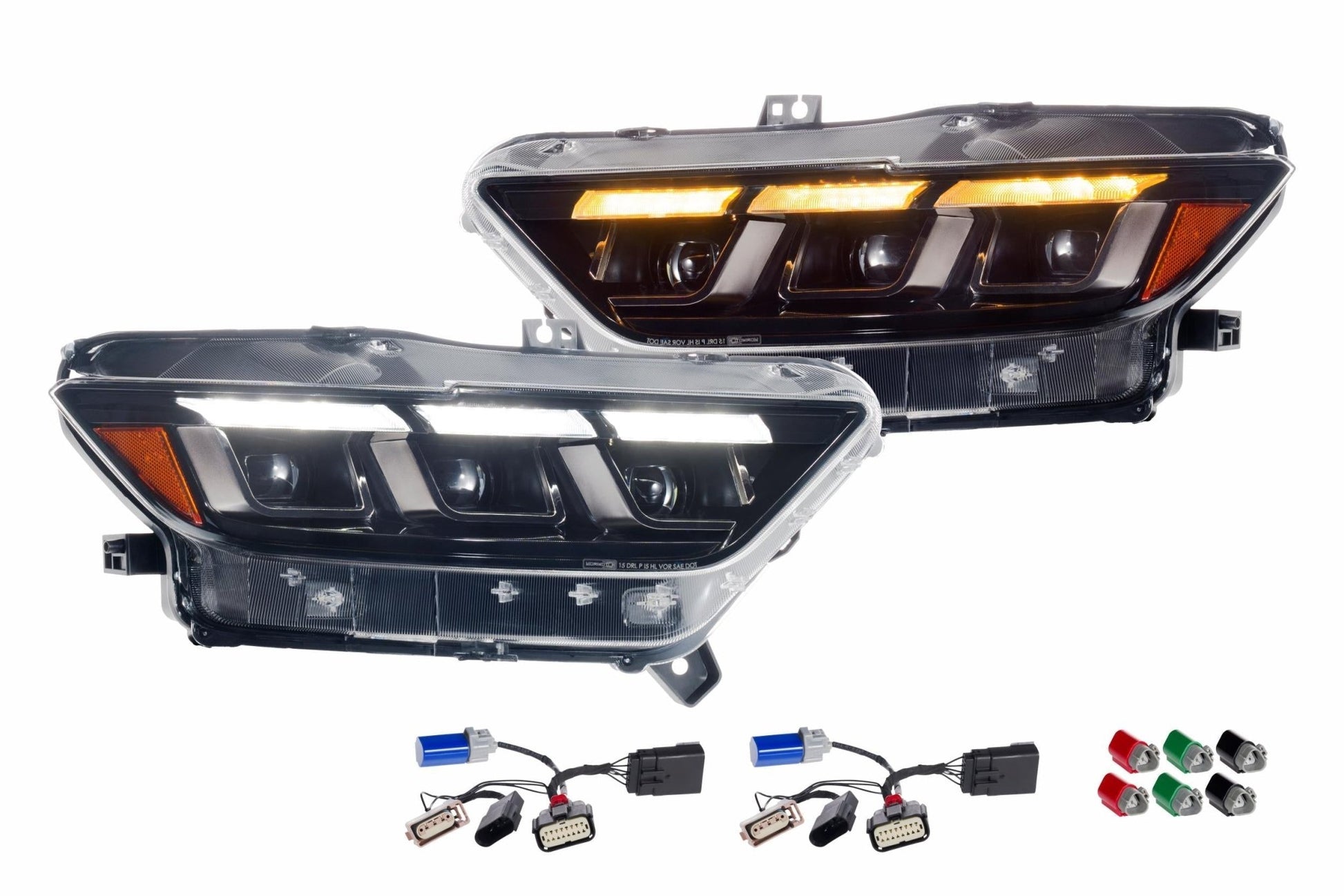 Ford Mustang GT350/GT350R (15 - 20) (Gen II): Morimoto XB LED Headlights - Headlights - Morimoto XB LED Headlights