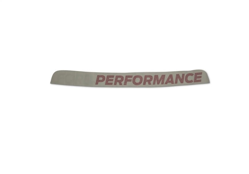 Ford Performance 2015-2017 Mustang Windshield Banner Ford Performance - White / Red-Stickers/Decals/Banners-Ford Racing
