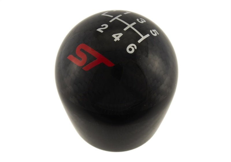 Ford Racing 13-17 Focus ST Black Carbon Fiber 6 Speed Shift Knob-Shift Knobs-Ford Racing