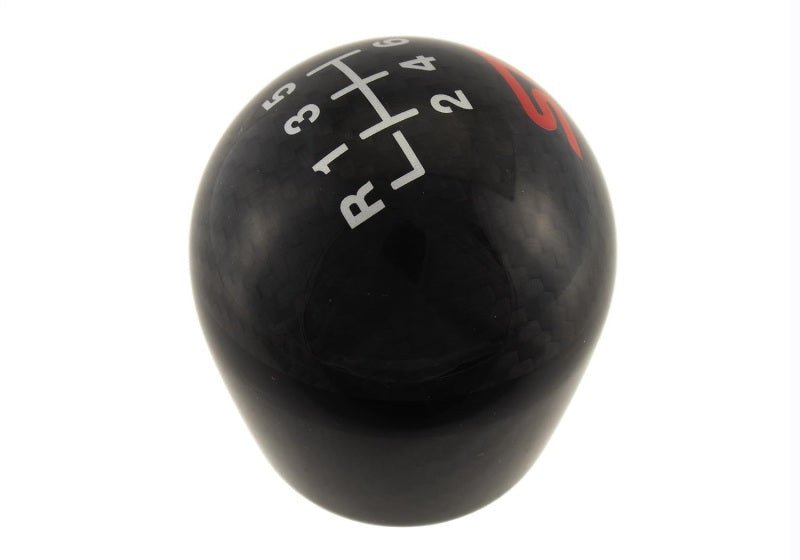 Ford Racing 13-17 Focus ST Black Carbon Fiber 6 Speed Shift Knob-Shift Knobs-Ford Racing