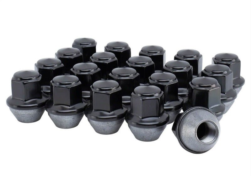 Ford Racing 15-18 Mustang Black Lug Nut Kit (20 Lug Nuts)-Lug Nuts-Ford Racing