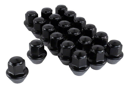 Ford Racing 15-18 Mustang Black Lug Nut Kit (20 Lug Nuts)-Lug Nuts-Ford Racing