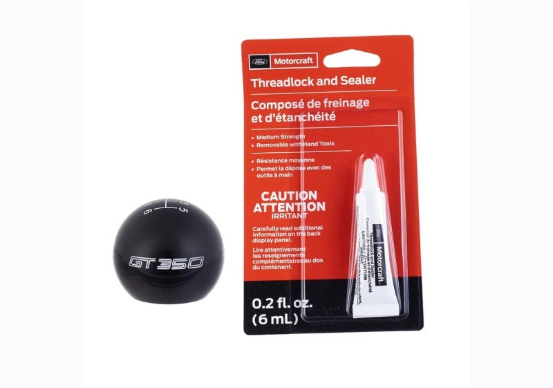 Ford Racing 15-19 Mustang GT350 6-Speed Shift Knob - Black-Shift Knobs-Ford Racing