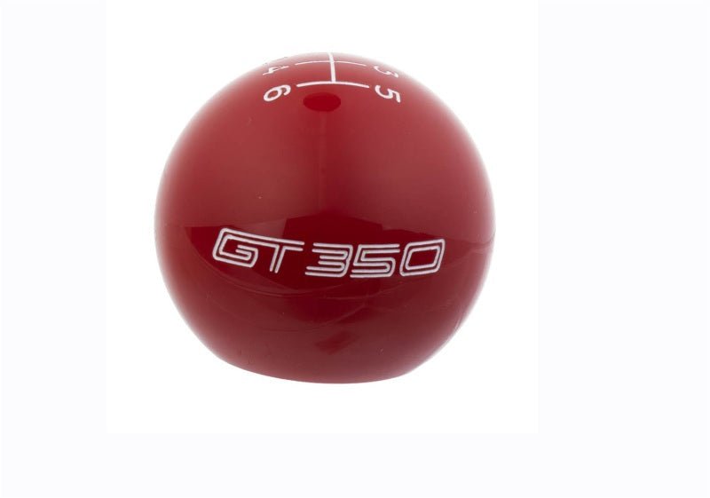 Ford Racing 15-19 Mustang GT350 Shift Knob 6-Speed - Red-Shift Knobs-Ford Racing