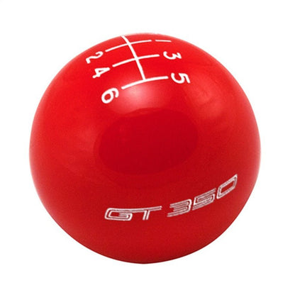 Ford Racing 15-19 Mustang GT350 Shift Knob 6-Speed - Red-Shift Knobs-Ford Racing