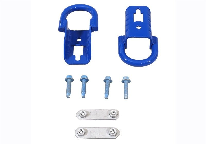 Ford Racing 15-22 F-150 Tow Hooks - Blue (Pair)-Tow Hooks-Ford Racing