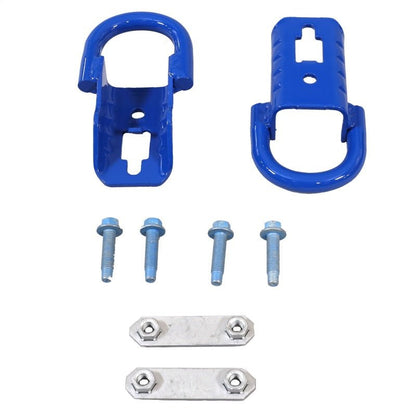 Ford Racing 15-22 F-150 Tow Hooks - Blue (Pair)-Tow Hooks-Ford Racing