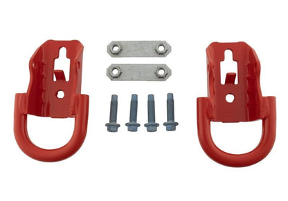 Ford Racing 15-22 F-150 Tow Hooks - Red (Pair)-Tow Hooks-Ford Racing