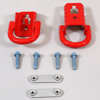 Ford Racing 15-22 F-150 Tow Hooks - Red (Pair)-Tow Hooks-Ford Racing