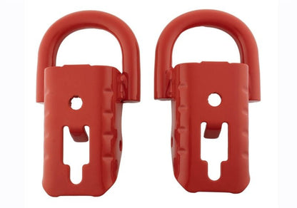 Ford Racing 15-22 F-150 Tow Hooks - Red (Pair)-Tow Hooks-Ford Racing
