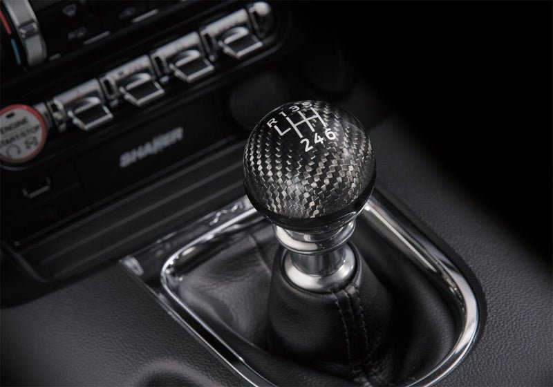 Ford Racing 15-25 Mustang Ford Racing Carbon Fiber Shift Knob 6 Speed-Shift Knobs-Ford Racing