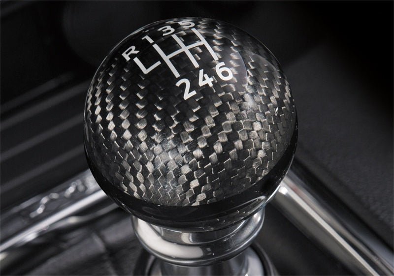 Ford Racing 15-25 Mustang Ford Racing Carbon Fiber Shift Knob 6 Speed-Shift Knobs-Ford Racing