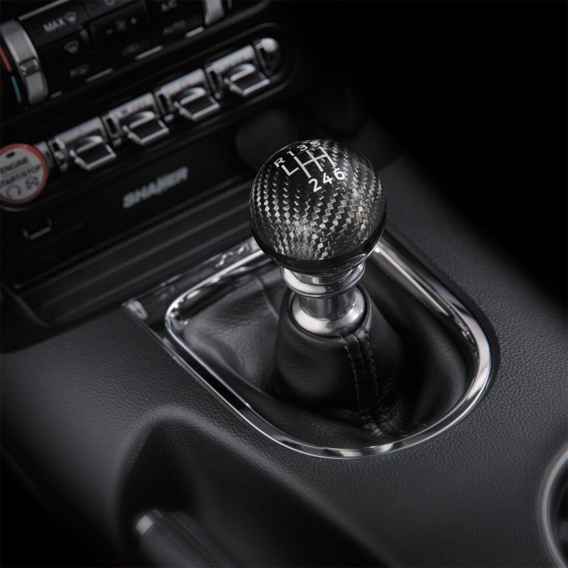 Ford Racing 15-25 Mustang Ford Racing Carbon Fiber Shift Knob 6 Speed-Shift Knobs-Ford Racing