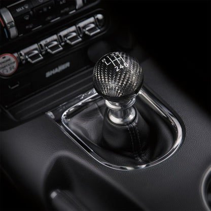 Ford Racing 15-25 Mustang Ford Racing Carbon Fiber Shift Knob 6 Speed-Shift Knobs-Ford Racing