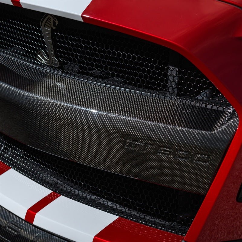 Ford Racing 20-21 Mustang GT500 Carbon Fiber Bumper Insert-Bumper Covers - Front-Ford Racing