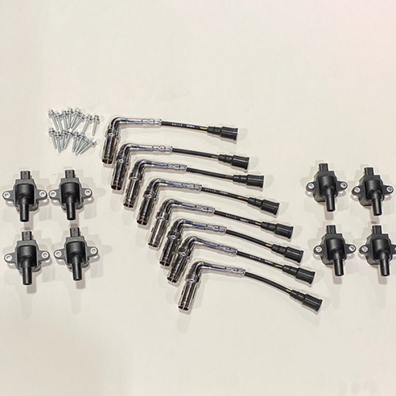 Ford Racing 20-22 Super Duty 7.3L Gas Ignition Coil & Wire - Set of 8-Stock Replacement Ignition-Ford Racing