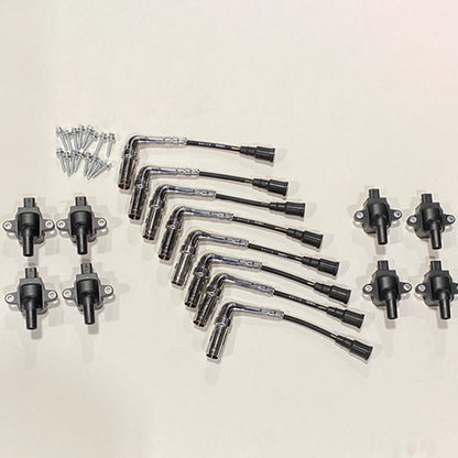 Ford Racing 20-22 Super Duty 7.3L Gas Ignition Coil & Wire - Set of 8-Stock Replacement Ignition-Ford Racing