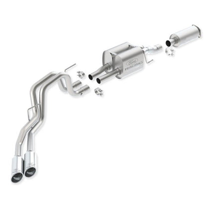 Ford Racing 2011-2014 F-150 SVT Raptor 6.2L Cat-Back Touring Exhaust System 145-inch WB-Catback-Ford Racing